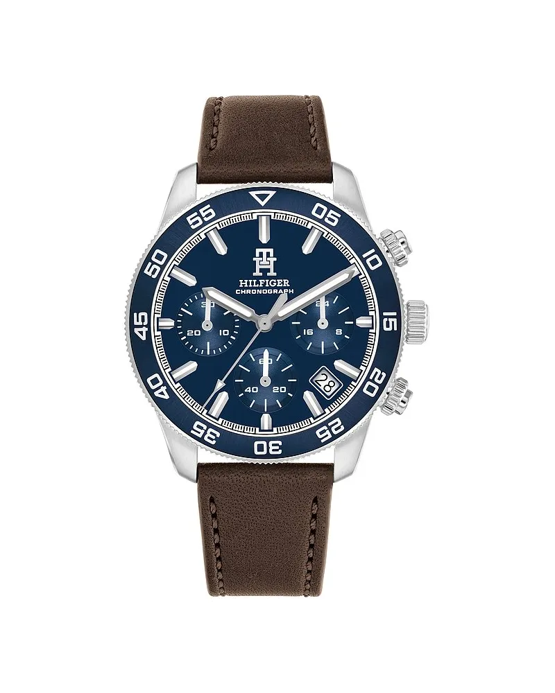 Tommy Hilfiger Chronograph Th85 Chrono Silber