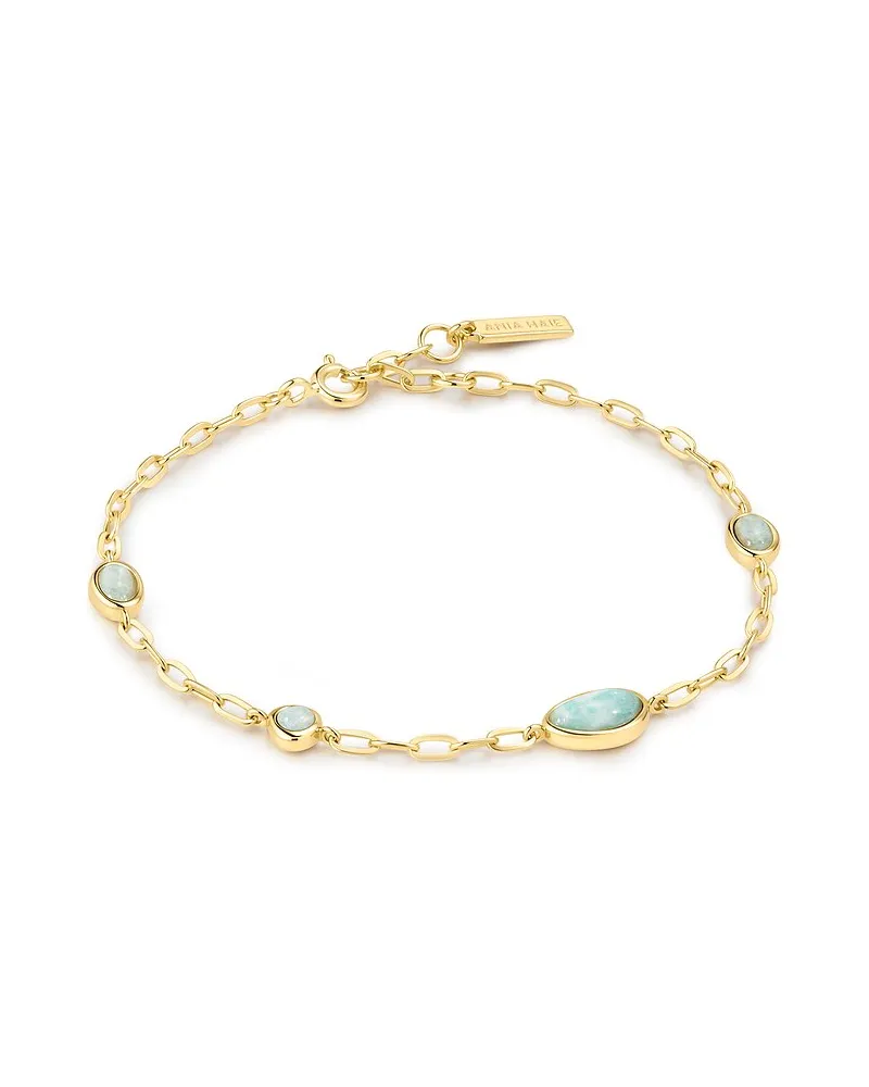 ANIA HAIE Armband 76 - Wanderer Gelbgold
