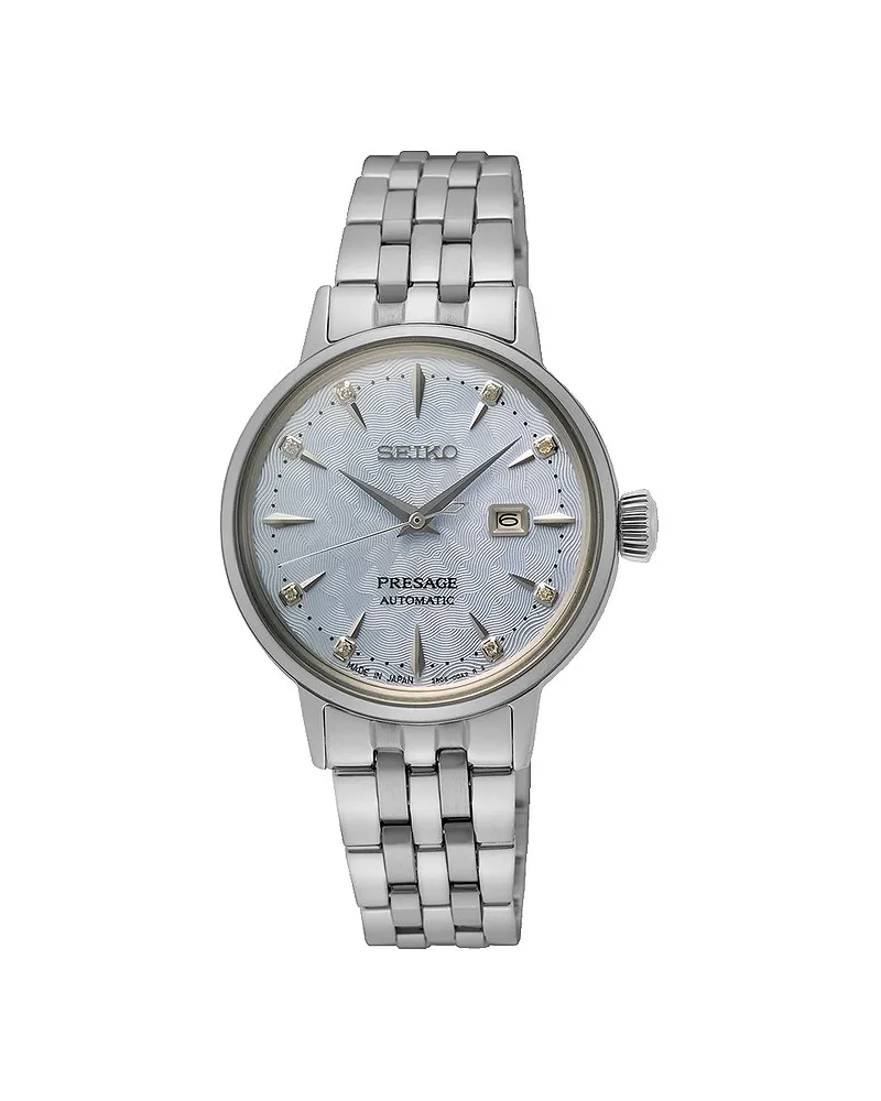 Seiko Damenuhr Damen Silber