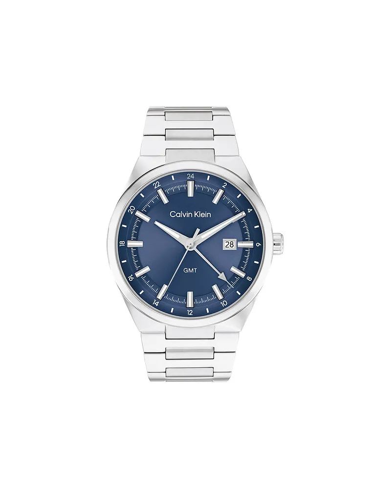 Calvin Klein Herrenuhr DISTINGUISH Silber