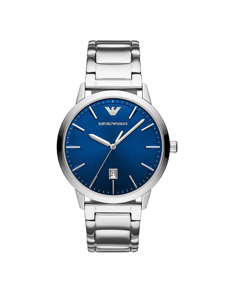 Emporio Armani Herrenuhr Silber