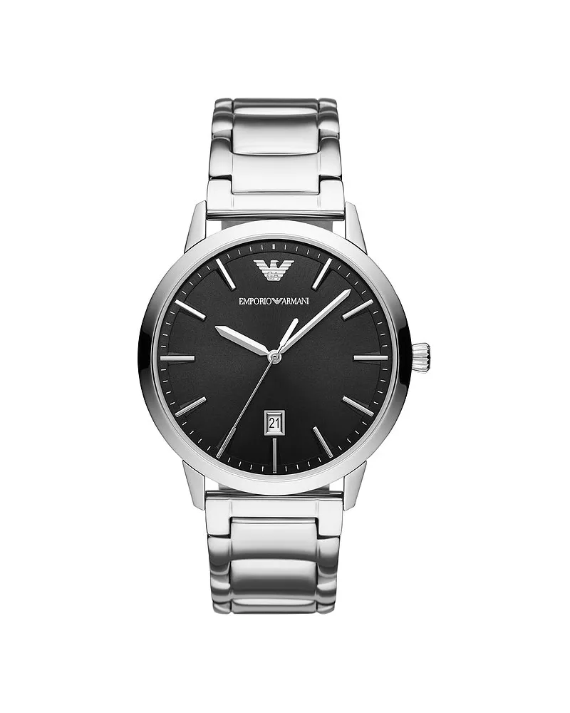 Emporio Armani Herrenuhr Silber