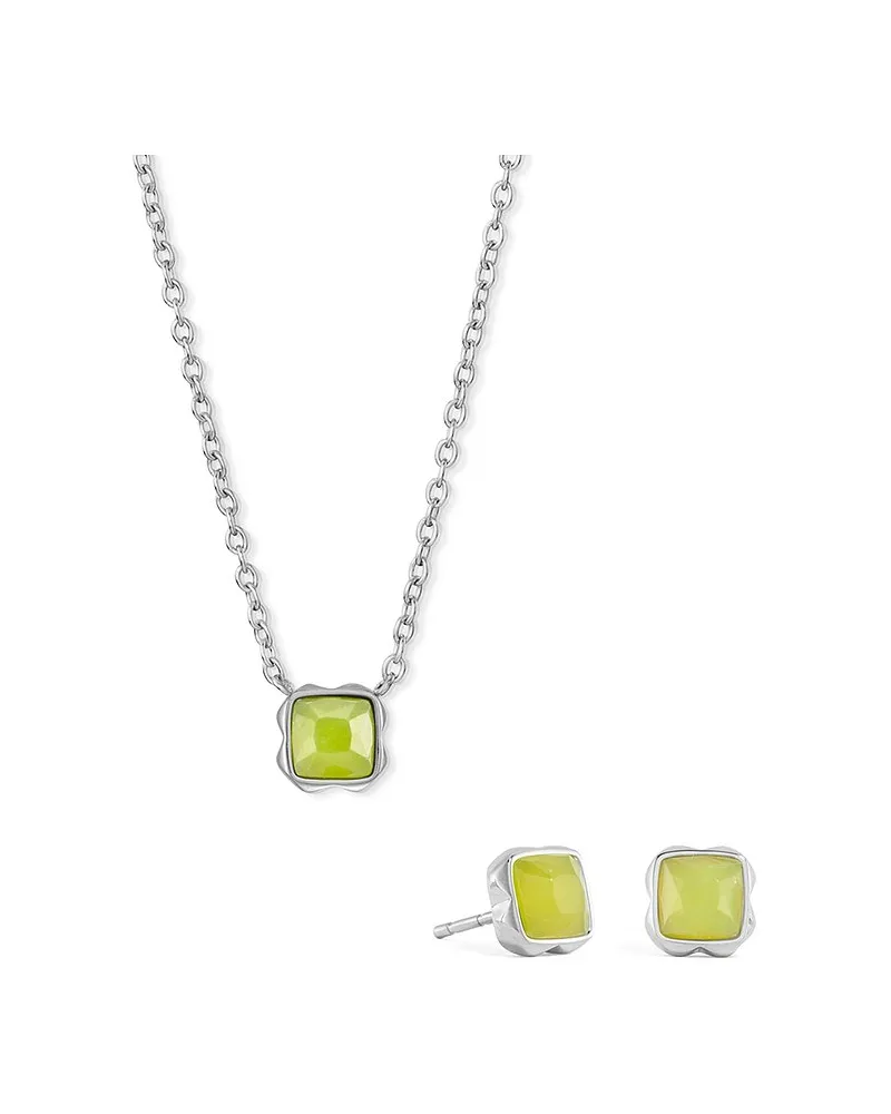Coeur de Lion Schmuck-Set Hellgrün