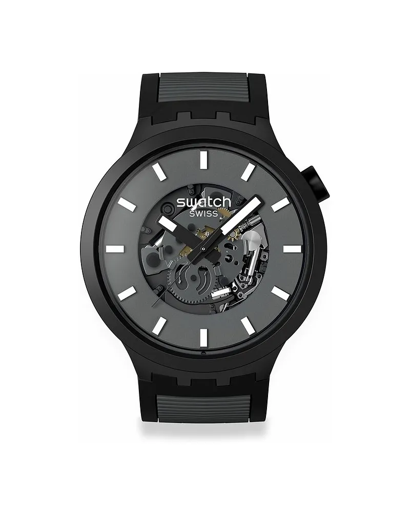 Swatch Unisexuhr 2408 SWATCH ESSENTIALS Schwarz