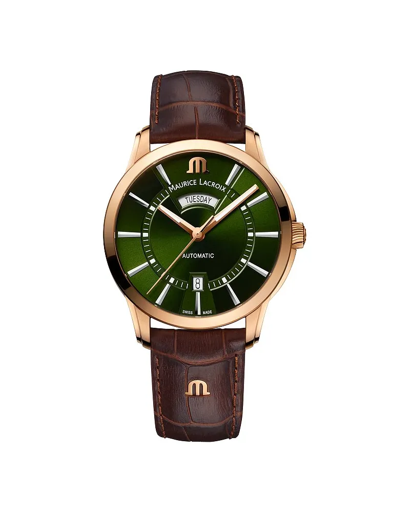 Maurice Lacroix Herrenuhr Pontos Day Date Bronze Bronze