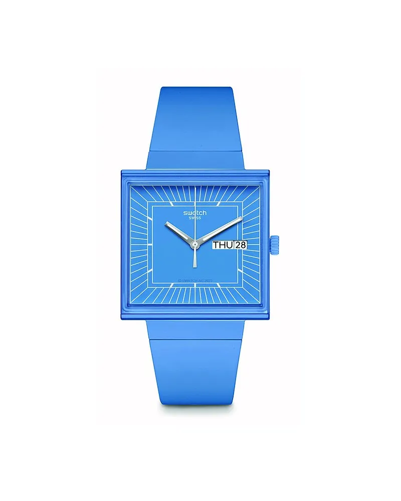 Swatch Unisexuhr Blau