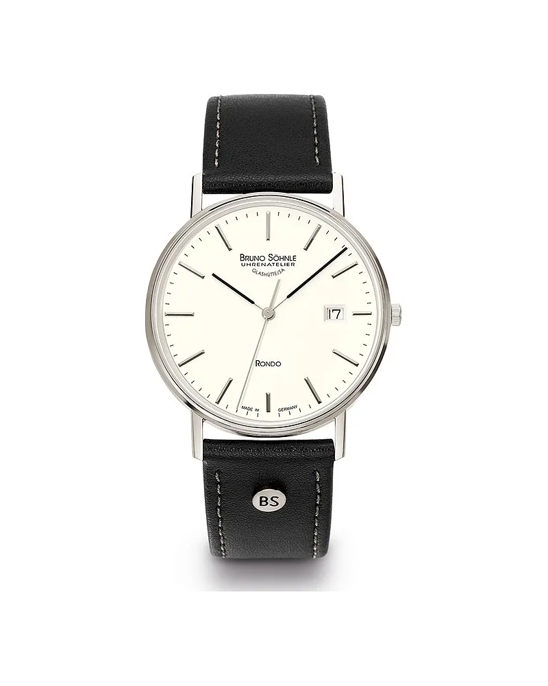 Bruno Söhnle Herrenuhr Rondo Silber