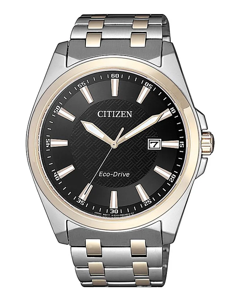 Citizen Herrenuhr Eco Drive Bicolor
