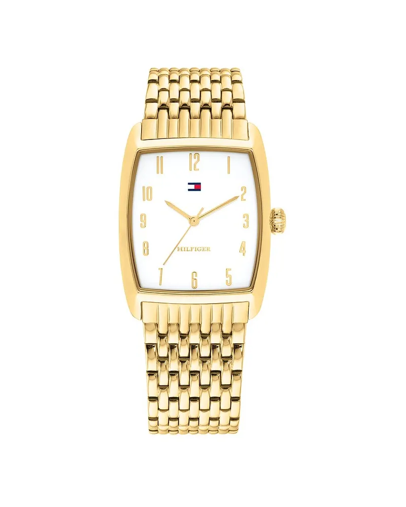 Tommy Hilfiger Herrenuhr THE AMBASSADOR Gold
