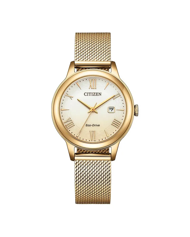 Citizen Damenuhr Elegance Gold