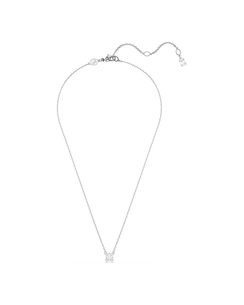 Swarovski Kette Stilla Square Attract Weiß