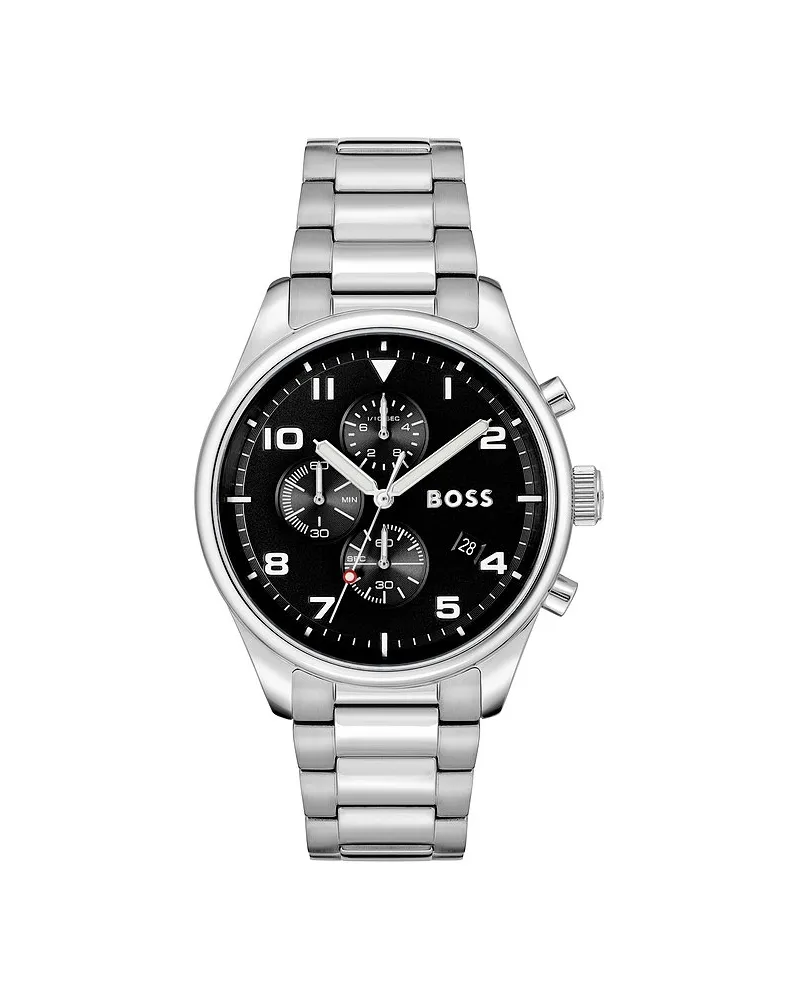 HUGO BOSS Chronograph Silber