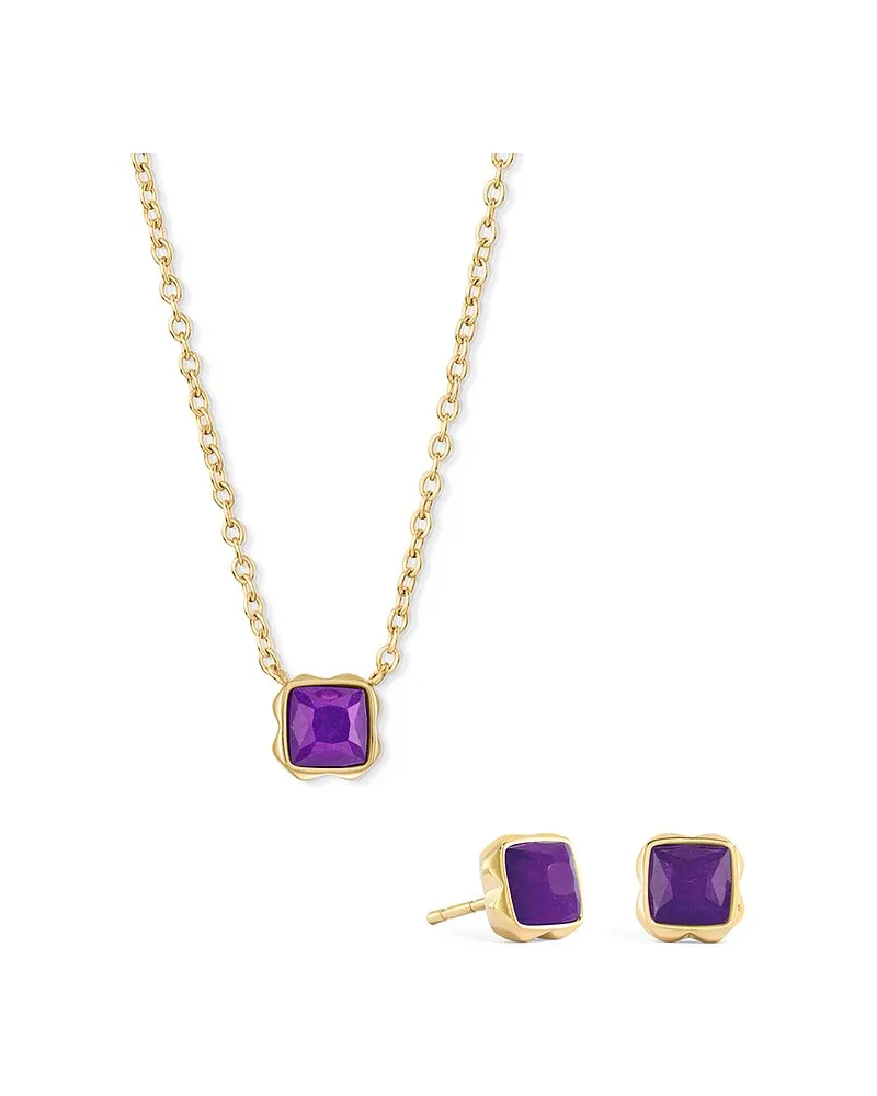 Coeur de Lion Schmuck-Set Lila
