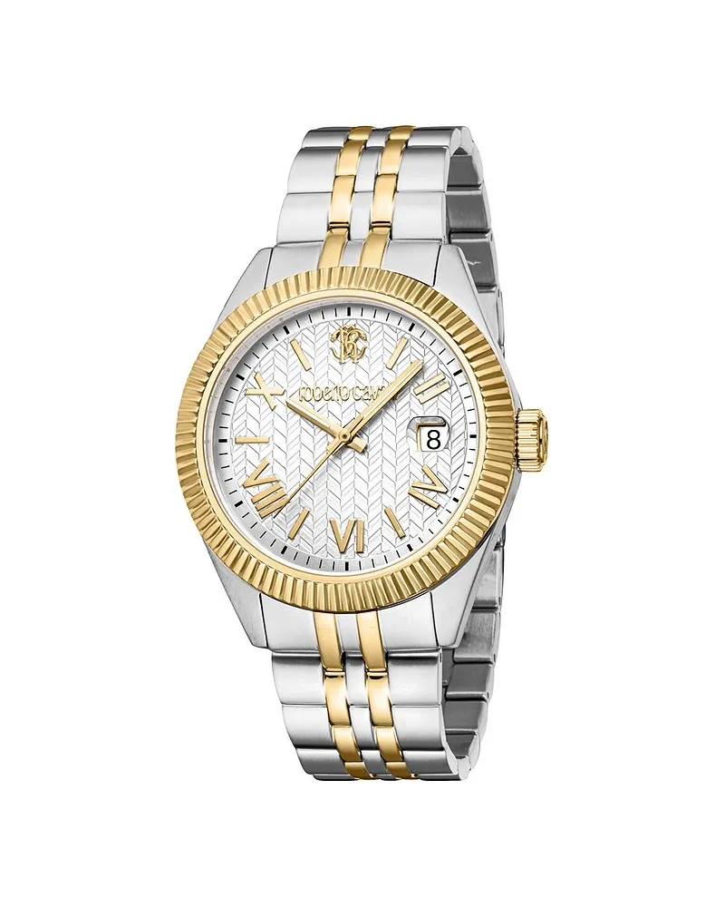 Roberto Cavalli Herrenuhr Uomo Classico III Bicolor