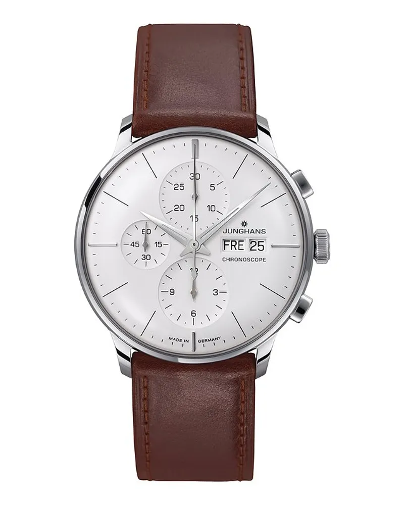 Junghans Chronograph Meister Chronoscope Silber