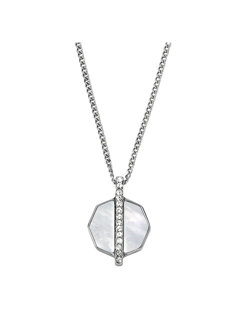 Fossil Kette Silber
