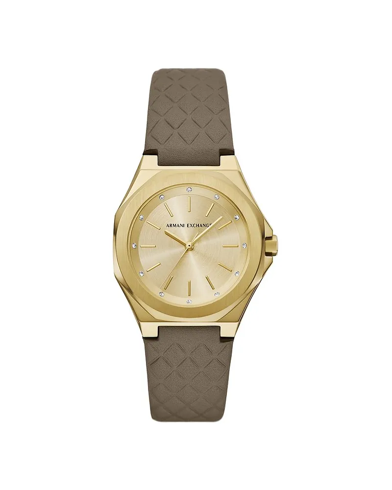 Armani Exchange Damenuhr Gold