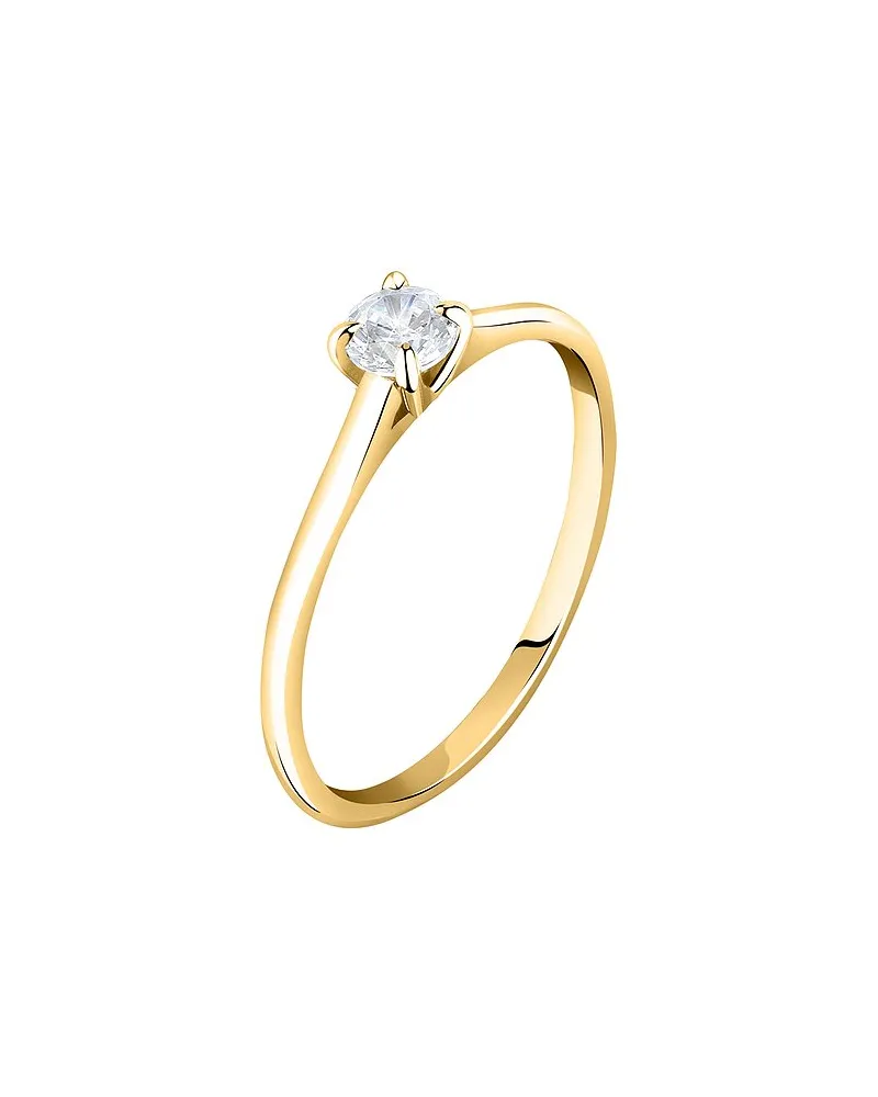 Live Diamond Damenring Gelbgold