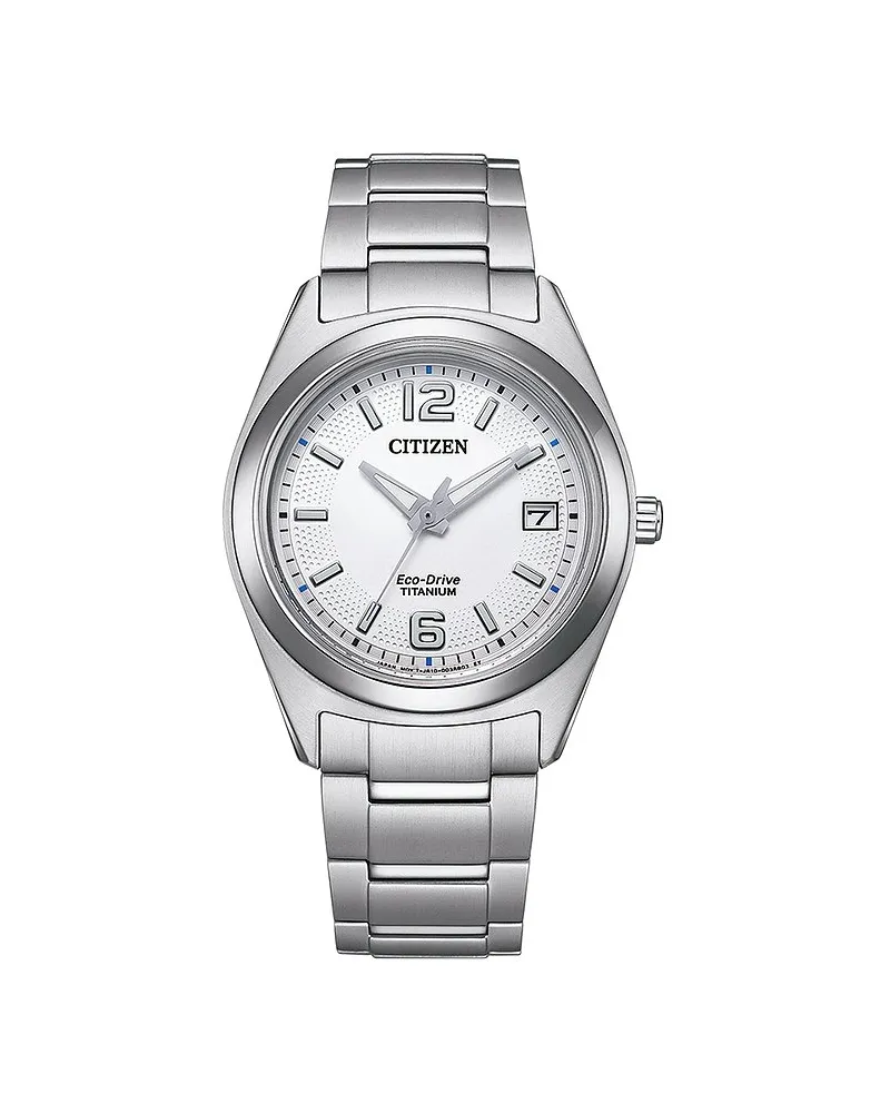 Citizen Damenuhr Super Titanium Silber