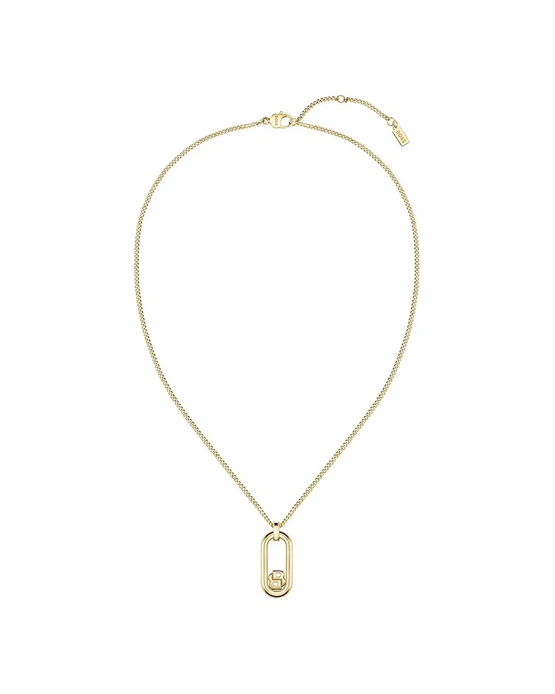HUGO BOSS Kette DOUBLE B SWING Gold