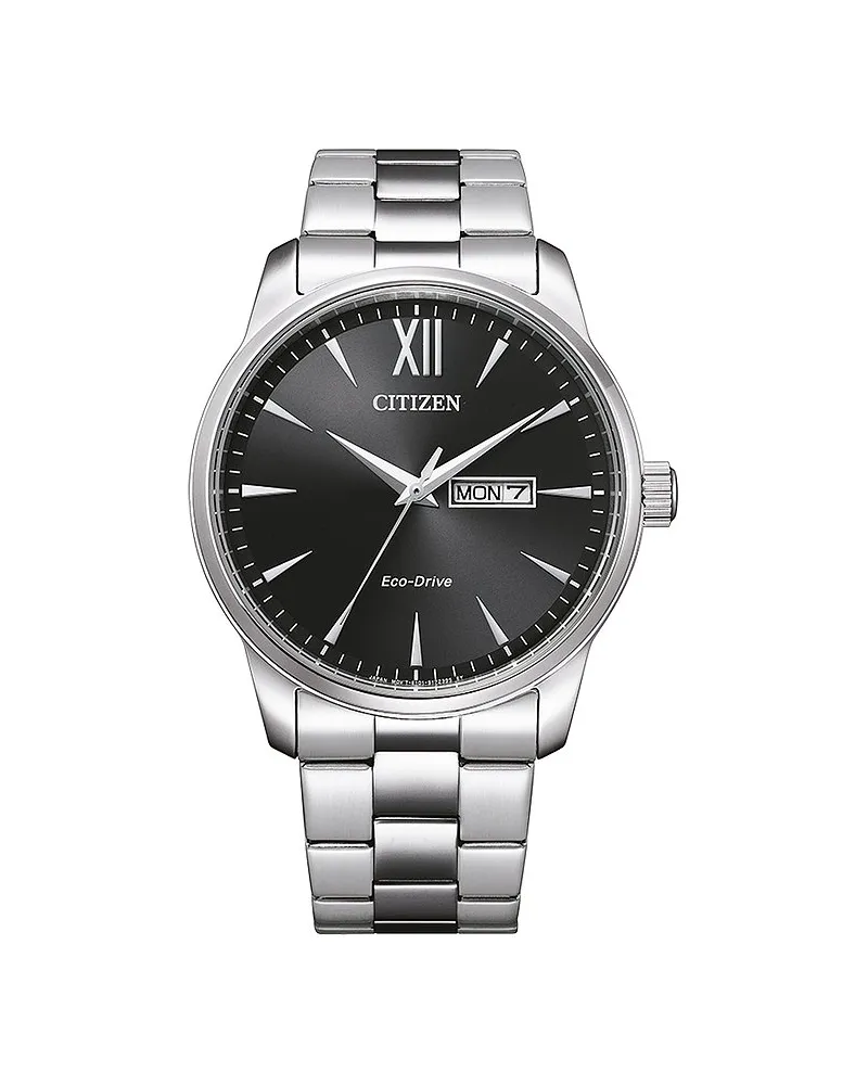 Citizen Herrenuhr Sport Eco-Drive Silber