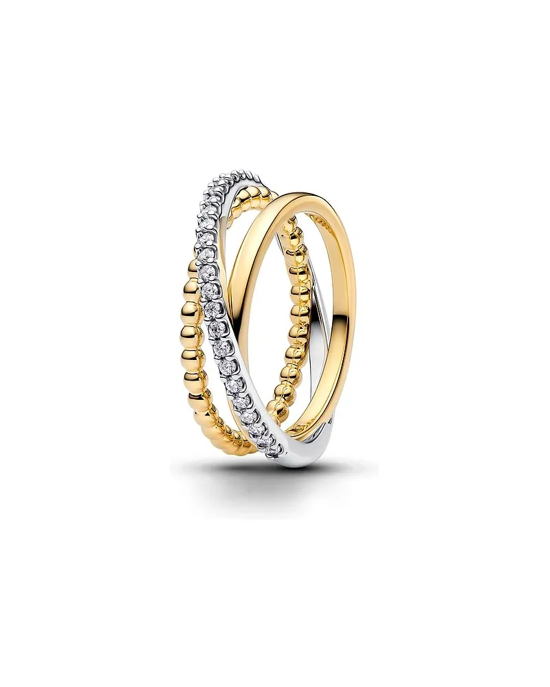Pandora Damenring Pandora Signature Bicolor