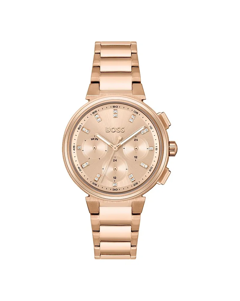 HUGO BOSS Damenuhr Roségold