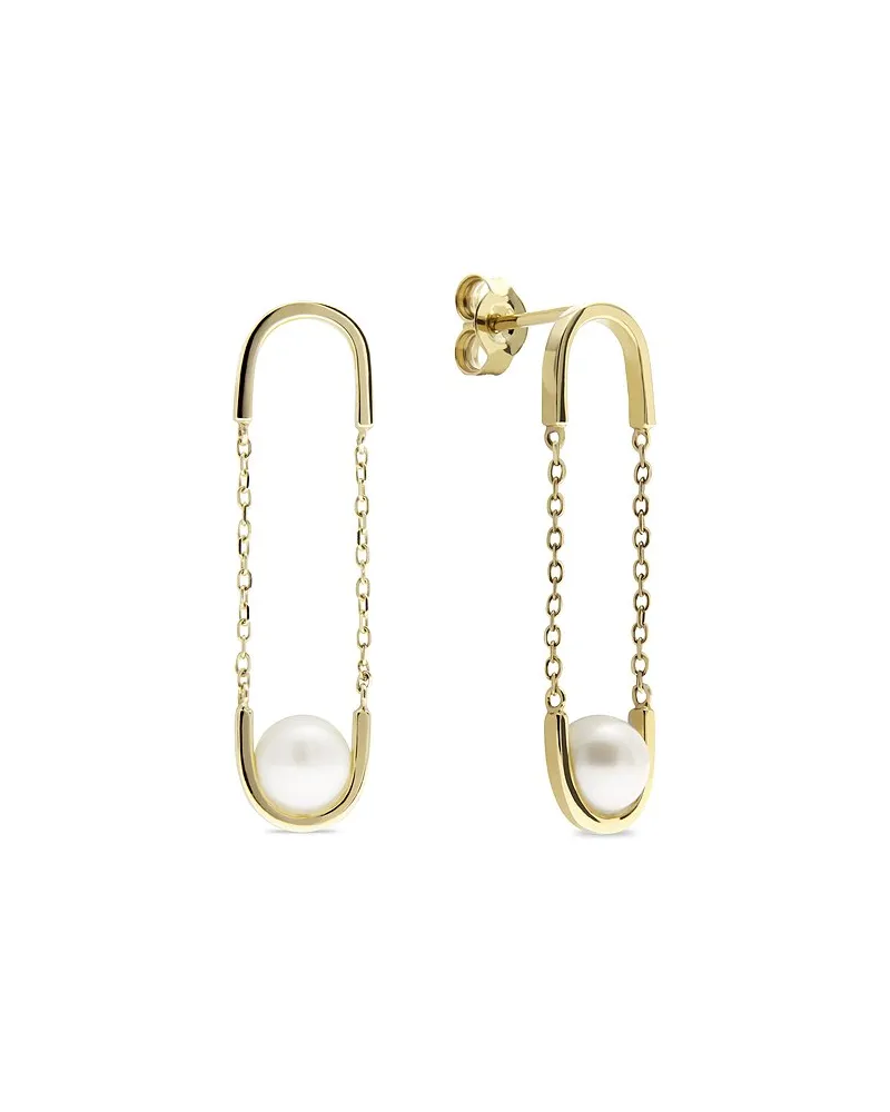 YAMOKO Ohrstecker Gelbgold