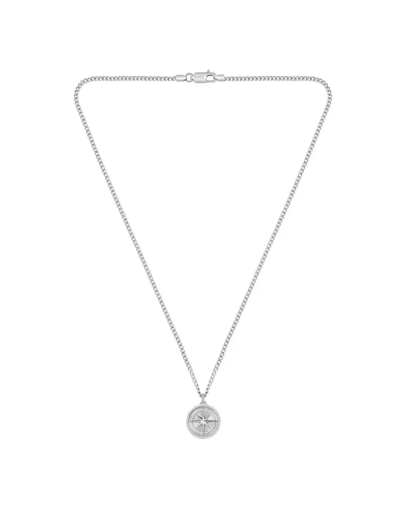 HUGO BOSS Kette NORTH Silber