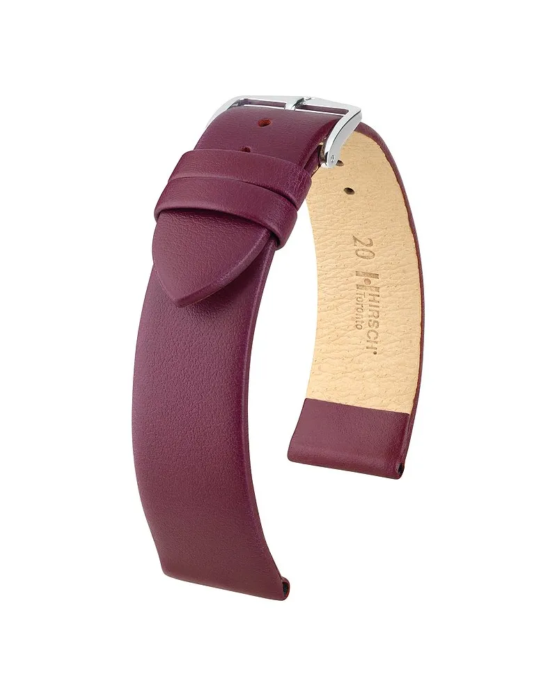 Hirsch Lederband Toronto Violett