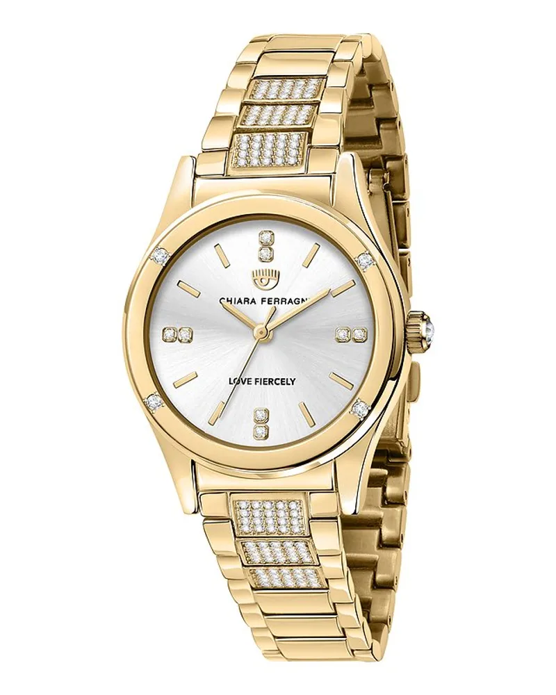 Chiara Ferragni Damenuhr Contemporary Gold