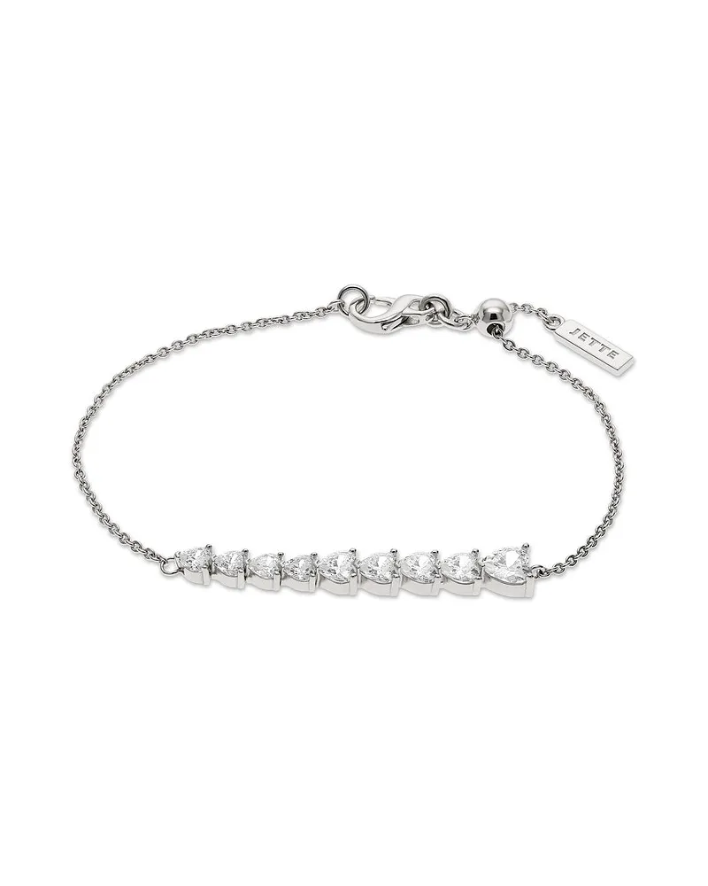 JETTE Armband LOVE DIAMOND Silber