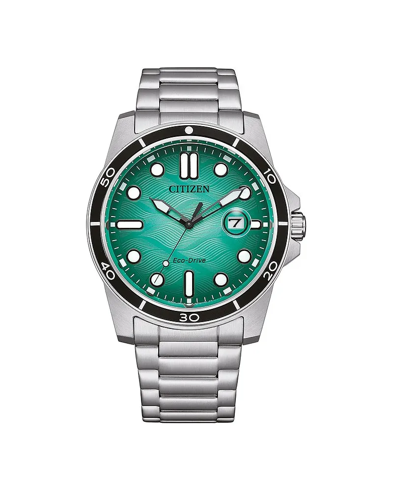 Citizen Herrenuhr Sport Silber