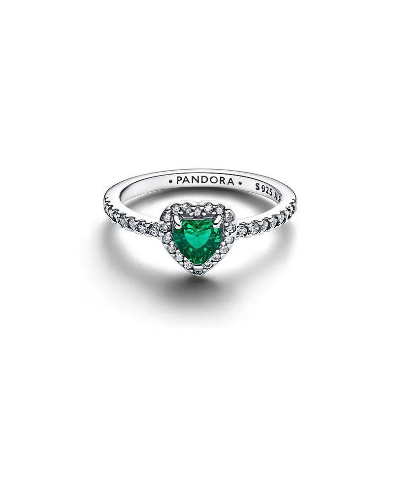 Pandora Damenring Timeless Dunkelgrün
