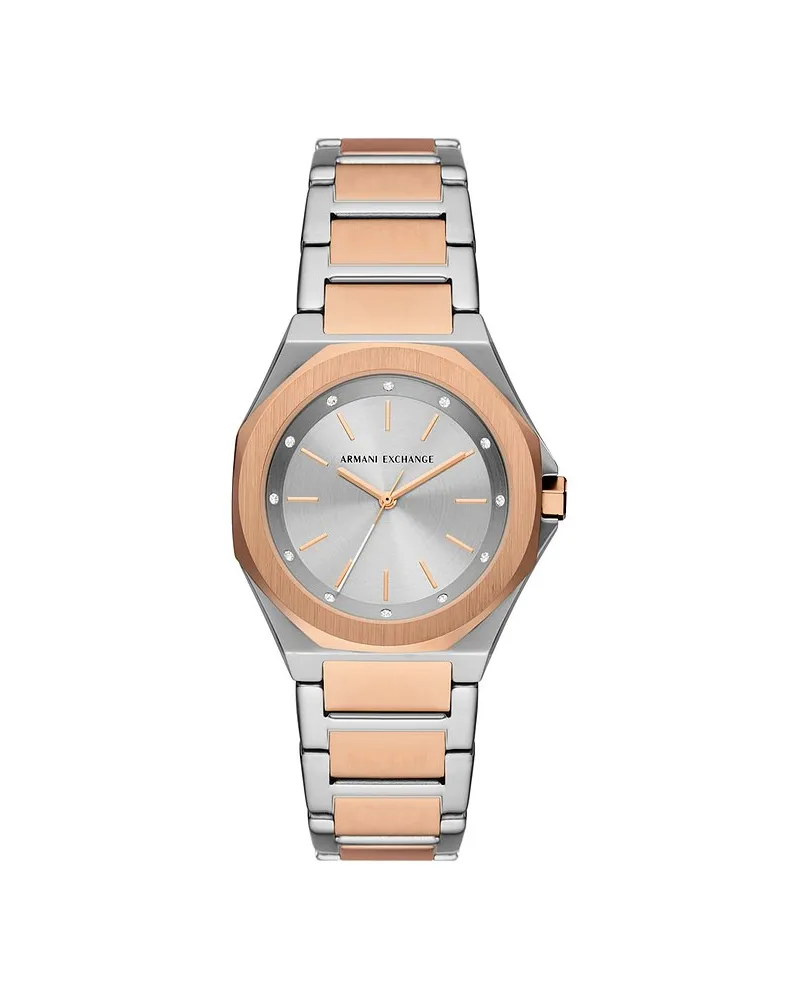 Armani Exchange Damenuhr Silber