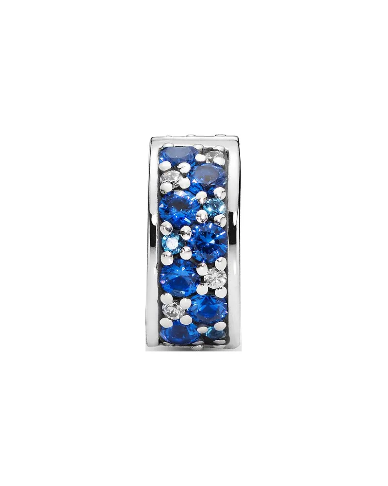 Pandora Charm Timeless Klarer Pavé Clip Silber