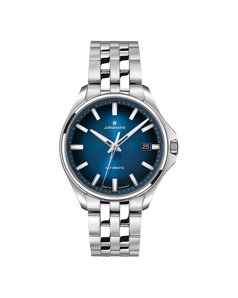 Junghans Unisexuhr Meister S Autmatic 36 Silber