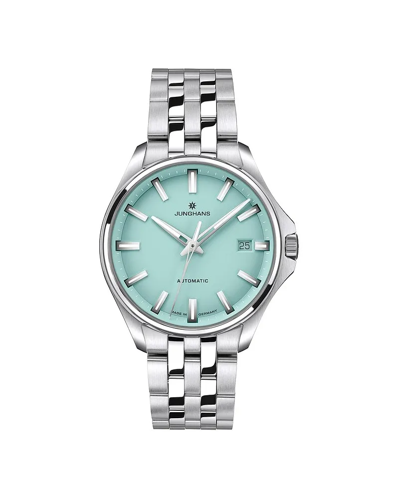 Junghans Unisexuhr Meister S Autmatic 36 Silber