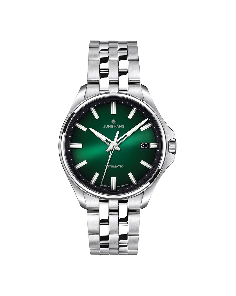 Junghans Unisexuhr Meister S Autmatic 36 Silber