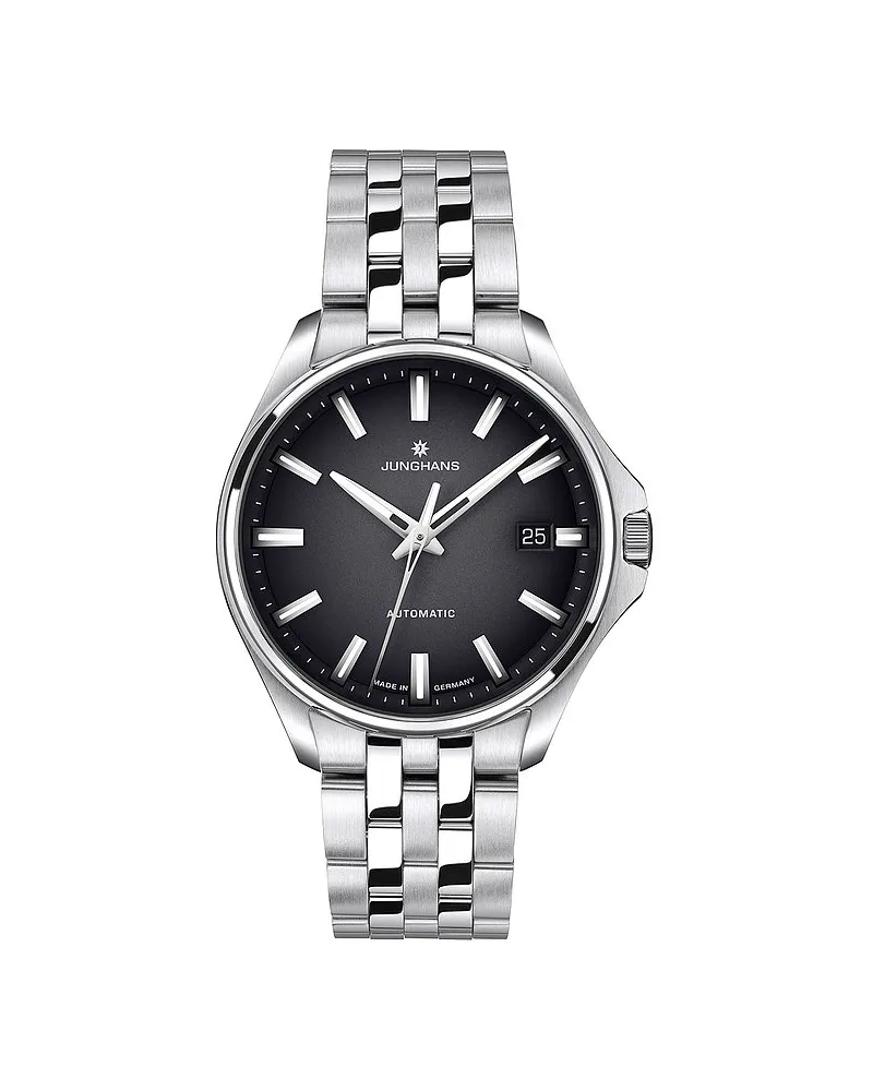 Junghans Unisexuhr Meister S Autmatic 36 Silber