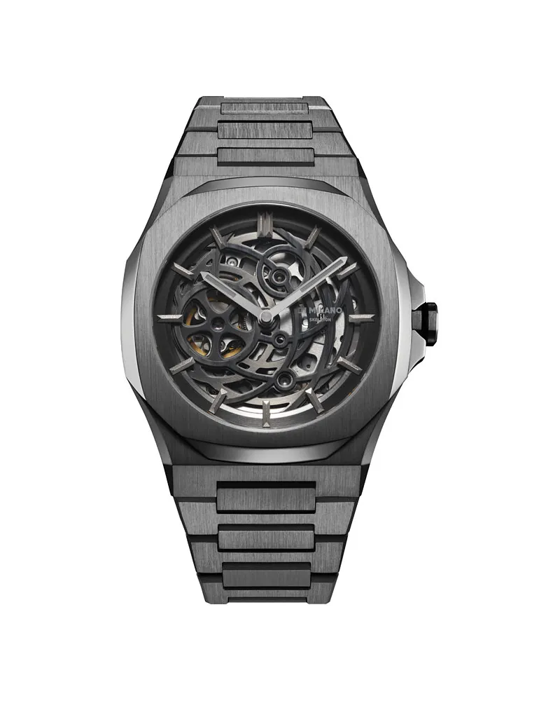 D1 Milano Herrenuhr Anthrazit