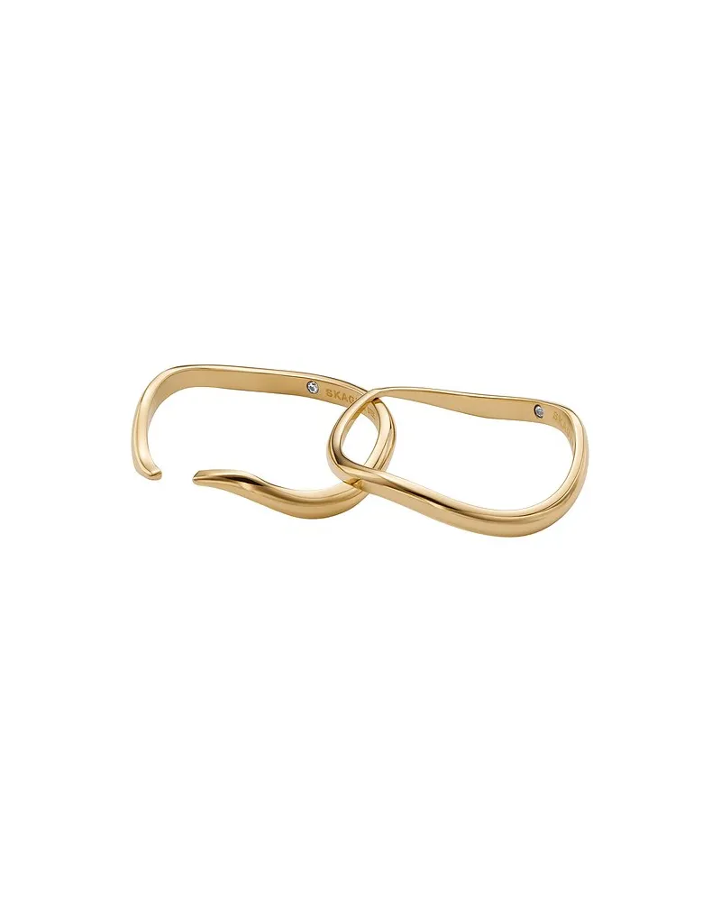 Skagen Damenring ESSENTIAL WAVES Gold