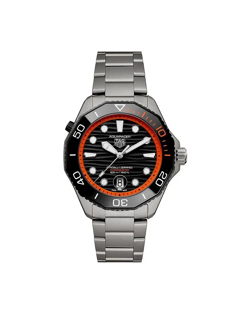 TAG Heuer Herrenuhr Aquaracer Professional 500 Date Silber