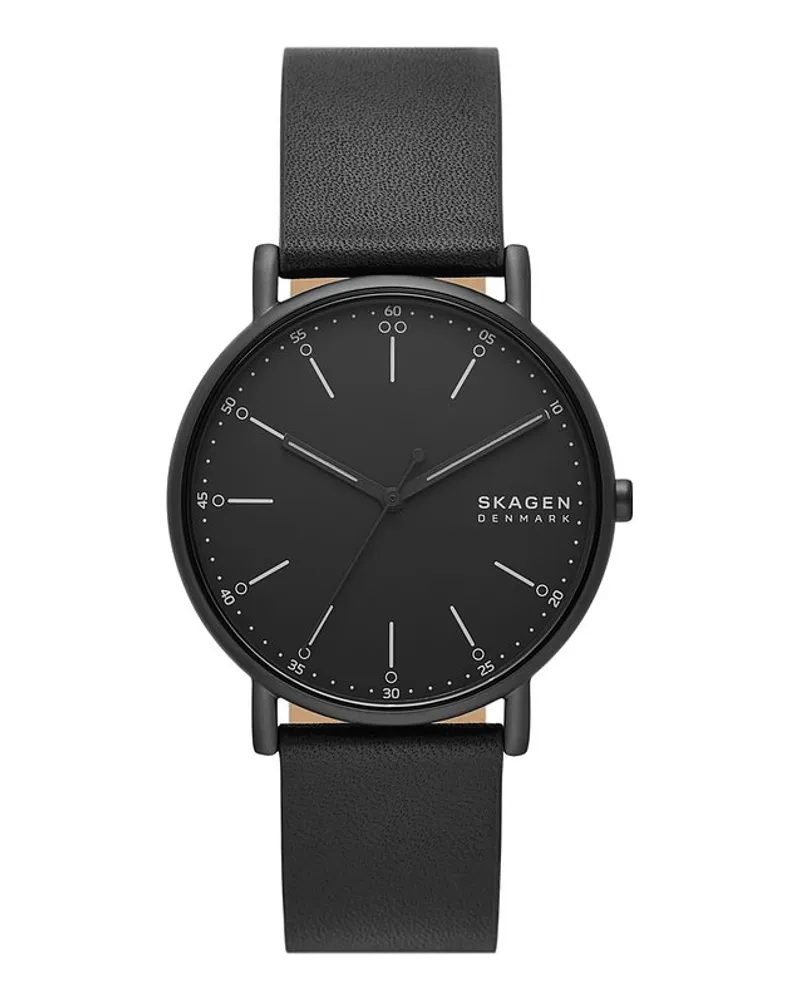 Skagen Herrenuhr SIGNATUR Schwarz