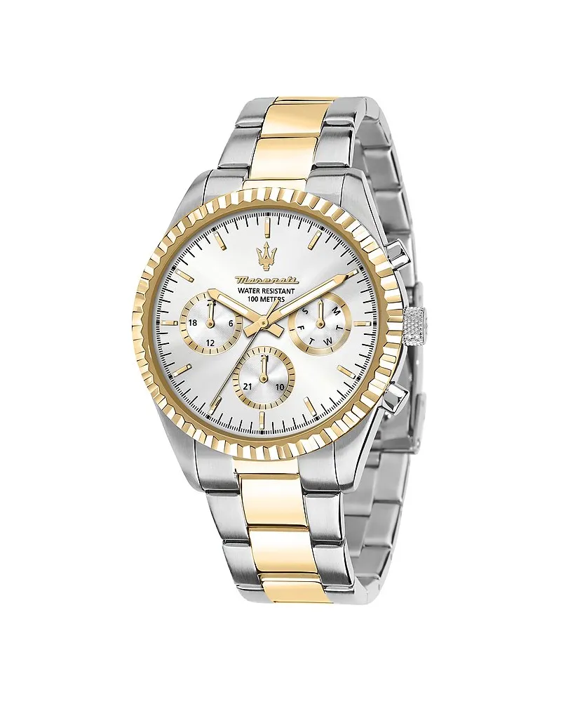 Maserati Herrenuhr Competizione Weiß
