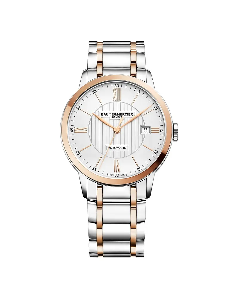 Baume & Mercier Herrenuhr Classima Silber