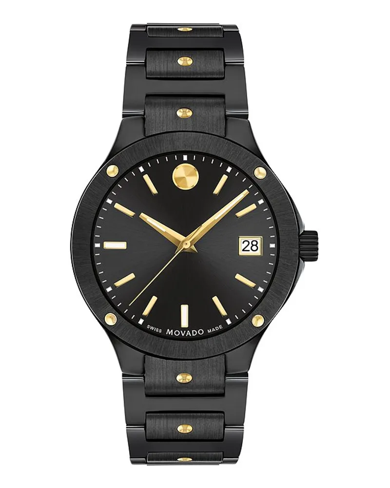 Movado Damenuhr SE Automatic Schwarz