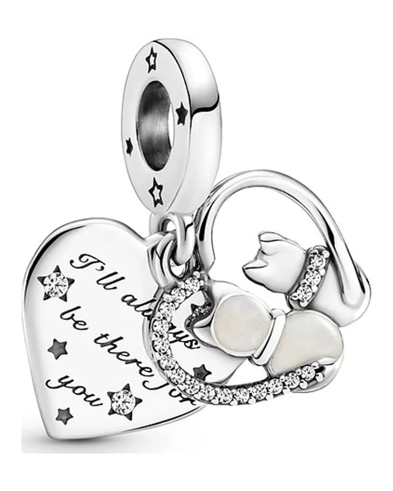 Pandora Charm Moments Silber