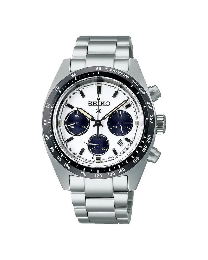 Seiko Herrenuhr Speedtimer Silber