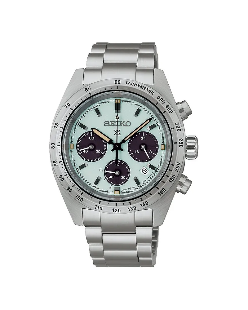 Seiko Herrenuhr Speedtimer Silber